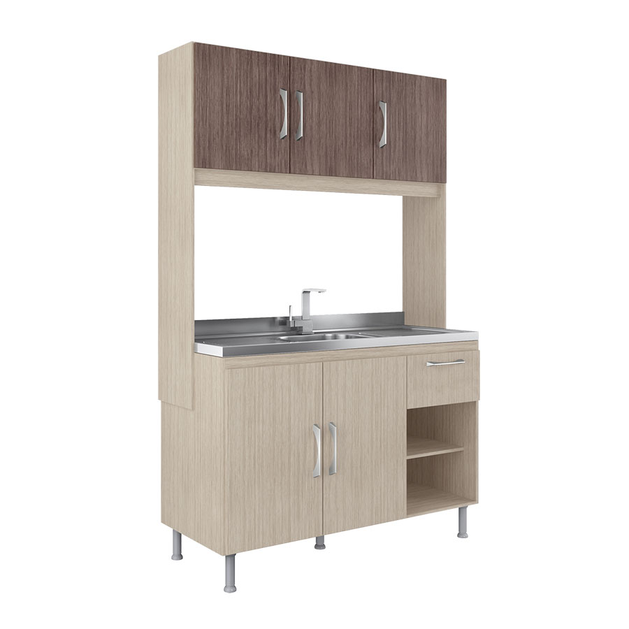 KIT COCINA LAURA VISAO ASPEN EBANO TEX - Abba Import Export KIT COCINA LAURA VISAO ASPEN EBANO TEX - Abba Import Export