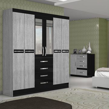 ropero-6-portas-avai-con-espejo-moval-ambientado-gris-negro-abba-muebles