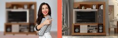 Cristal un estante ideal para tu sala