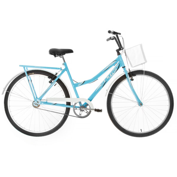 BICICLETA ARO 26 SUMMER VINTAGE LINE ULTRA BIKES AZUL BLANCO ABBA MUEBLES