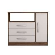 Comoda-NT5075-Nogal-Trend-Off-White-Frontal-Abba-Muebles