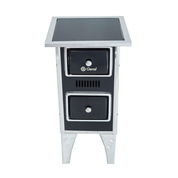 Cocina-A-lenha-Vitroceramivo-nro-0-Negro-vista-Frontal-Abba-Muebles