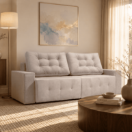 SOFA FILADELFIA DOS LUGARES ABBA 484 AMBIENTE WEB ABBA MUEBLES