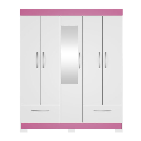 Rop-5P-2C-NT5175-Blanco-Rosa-Frontal-Abba-MUebles
