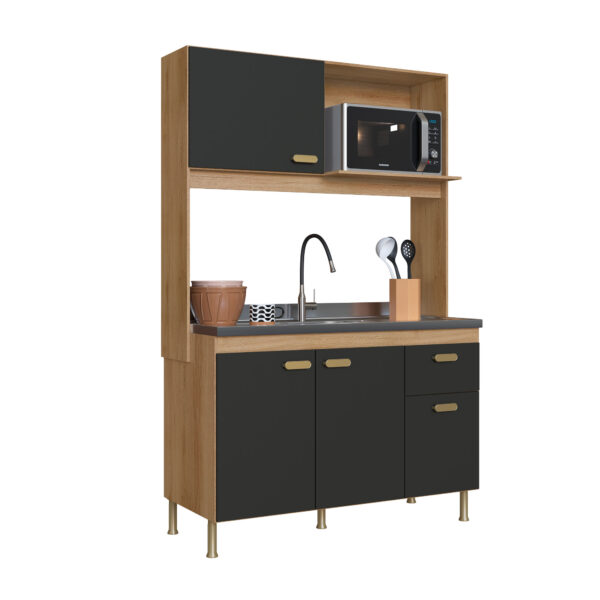 Kit-Cocina-Veneto-6181.1-Castani-Chumbo-Abba-Muebles