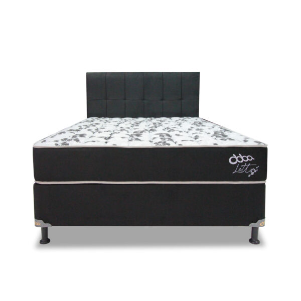 Somier-Letto-Negro-Frontal-Abba-Muebles