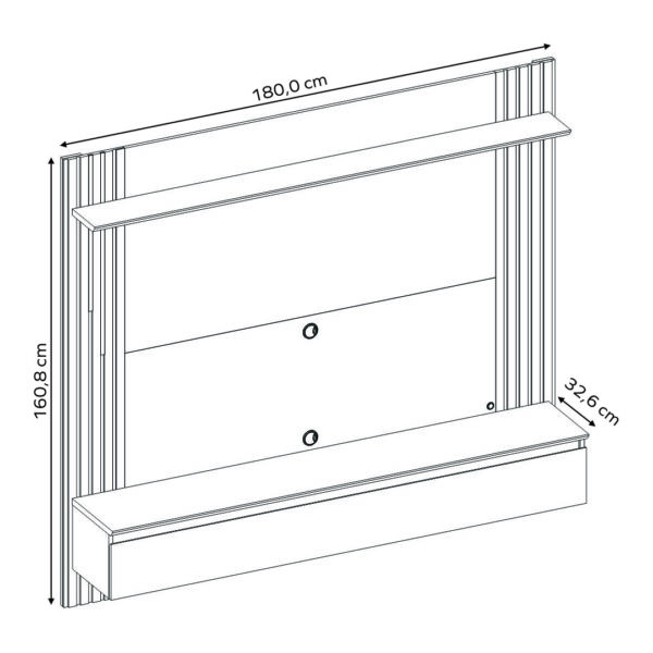 PANEL 1800 NT1345 ESPECIFICACIONES ABBA MUEBLES