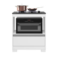 Balcon Cooktop NT3110 Blanco Frontal Abba Muebles