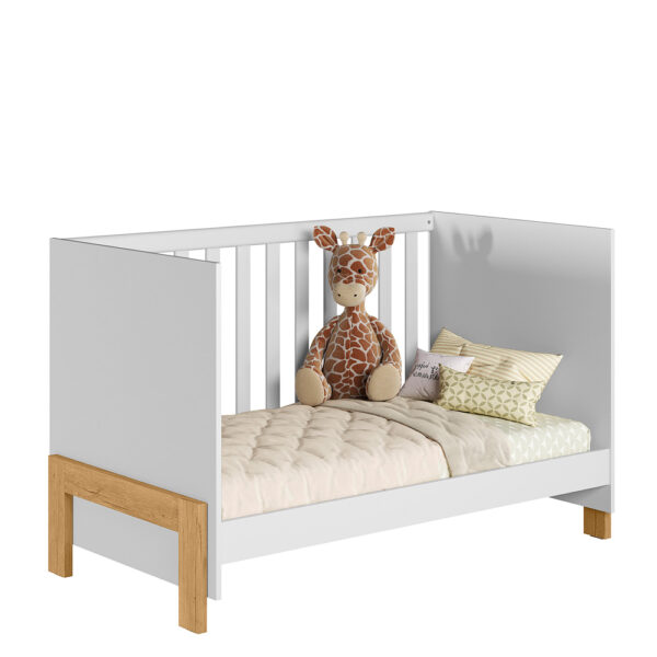 Cuna MIni Cama 4300 Fantasia Blanco Mini Cama Abba Muebles