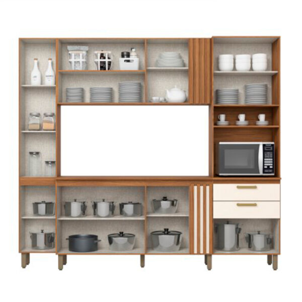 KIT-COCINA-11-PUERTAS-2-CAJONES-BE400-2.36M-CON-FONDO--NATURE-OFF-WHITE-INTERNO-ABBA-MUEBLES