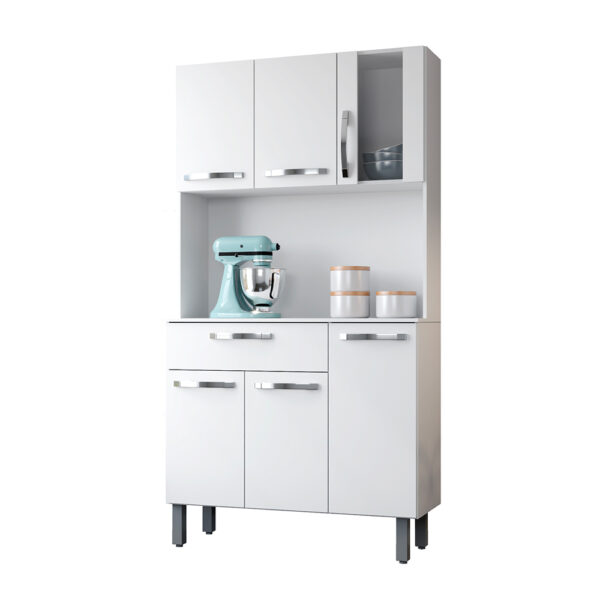 KIT-COCINA-920-6-PUERTAS-1-CAJÓN-PARIS-BLANCO-ABBA-MUEBLES