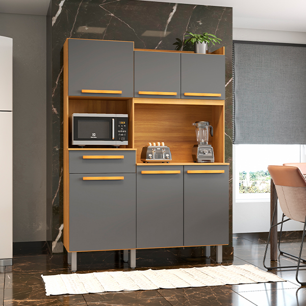 Kit-Cocina-Havai-Freijo-Grafite-Ambientado-Abba-Muebles