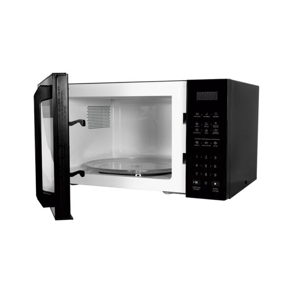 Microondas 32L Negro Abierto Abba Muebles Agratto