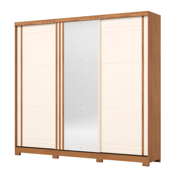 ROPERO-3-PUERTAS-CORREDIZAS-CON-ESPEJO-FAZANO-D324-NATURE-OFF-WHITE-ABBA-MUEBLES