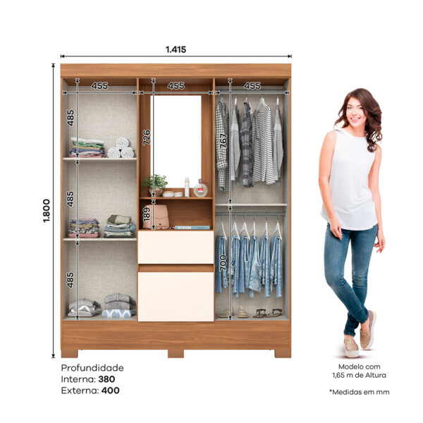 ROPERO-4-PUERTAS-2-CAJONES-CON-ESPEJO-CAPELINHA-BS07-NATURE-OFF-WHITE-MEDIDAS-ABBA-MUEBLES