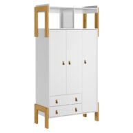 Ropero 4375 Fantasia Blanco Abba Muebles