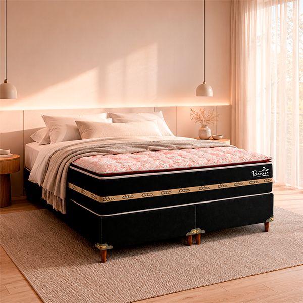 SOMIER-RECREARE-S-PILLOW-TOP-200-BA+CO-ABBA-BORDO-AMBIENTE-ABBA-MUEBLES