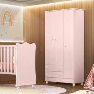 Ropero-con-patas-2617-Rosa-Ambiente-Abba-Muebles