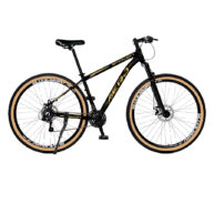 BICICLETA-ARO-29-NEGRO-DORADO-ABBA-MUEBLES