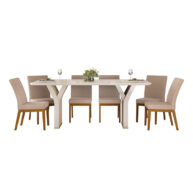 CONJUNTO-COMEDOR-1800-CON-VIDRIO-YARA-6-SILLAS-ISADORA-MADERA-FRONTAL-OFF-WHITE-ABBA-MUEBLES