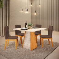 CONJUNTO-COMEDOR-900-CON-VIDRIO-FLER-4-SILLAS-SUZI-ISOMETRICA-AMBIENTADA-ABBA-MUEBLES