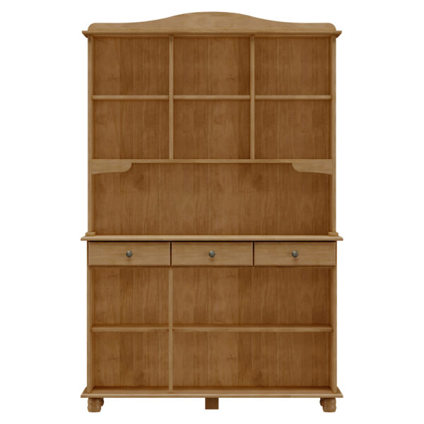CRISTALERA FIAMBRERA 5 PUERTAS 3 CAJONES 8925FN FREIJO INTERNA ABBA MUEBLES
