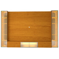 HOME REFLECTA FULL 293 CON LEDS CON ESPEJOS LUMINARE NATURE FRONTAL ABBA MUEBLES