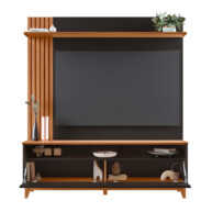 HOME THEATER 1630 NT1335 FREIJO TREND PRETO INTERNA ABBA MUEBLES