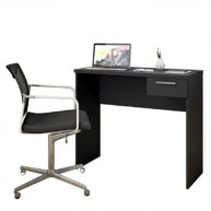 MESA-OFFICE-1-CAJÓN-NT2000-PRETO-ISOMETRICA-CON-SILLA-ABBA-MUEBLES