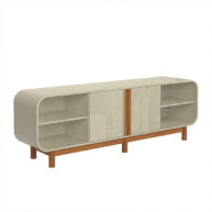RACK-1800-OASIS-PATRIMAR-OFF-WHITE-ISOMETRICA-ABBA-MUEBLES
