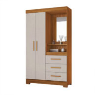 ROPERO-2-PUERTAS-3-CAJONES-CON-ESPEJO-NT6020-FREIJO-OFF-WHITE-ISOMETRICA-ABBA-MUEBLES