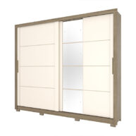ROPERO-2-PUERTAS-CORREDIZAS-CON-ESPEJO-PALACE--D237-ISOMETRICA-OFF-WHITE-ABBA-MUEBLES