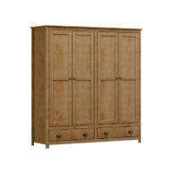 ROPERO-4-PUERTAS-2-CAJONES-TOPAZIO-9105BF-FREIJO-ISOMETRICA-ABBA-MUEBLES