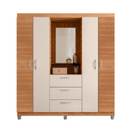 ROPERO-4-PUERTAS-3-CAJONES-CON-ESPEJO-CAPELINHA-CLAPTON-1.5-FRONTAL-AMBIENTADO-FREJÓ-OFF-WHITE-RIPADO-FRONTAL-ABBA-MUEBLES