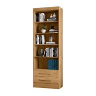 MULTIUSO-LIBRERO-CON-2-CAJONES-3420-FREIJO-ISOMETRICA-ABBA-MUEBLES