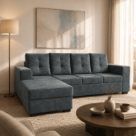 SOFA ONIX TRES LUGARES + CHAISE ABBA 896 AMBIENTE WEB ABBA MUEBLES