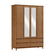 ROPERO-3-PUERTAS-3-CAJONES-CON-ESPEJO-PRATA-2813FN-FREIJO-ISOMETRICA-ABBA-MUEBLES