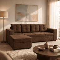 SOFA ONIX TRES LUGARES + CHAISE ABBA 871 AMBIENTE WEB ABBA MUEBLES