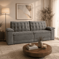 SOFA FLORENCE DOS LUGARES ABBA 586 AMBIENTE WEB ABBA MUEBLES