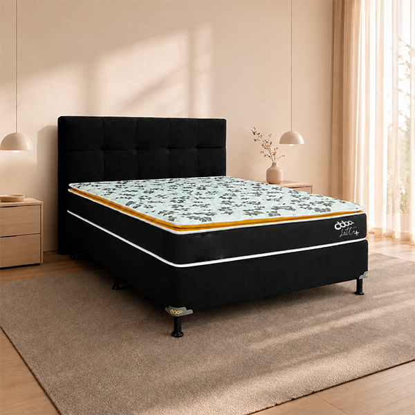 SOMIER-LETTO-MAS-160-BA+CO-ABBA-NEGRO-AMBIENTE-ABBA-MUEBLES