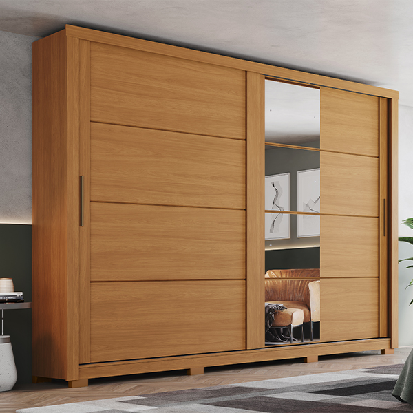 Ropero-2-Puertas-Corredizas-con-Espejo-DE237-DE25-Palace-Cinamomo-Ambiente-Abba-Muebles