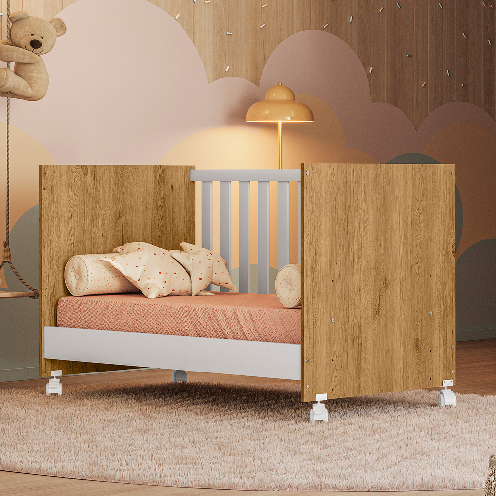 Cuna-MiniCama-1344-freijo-Ambiente-Abba-Muebles Cuna-MiniCama-1344-freijo-Ambiente-Abba-Muebles