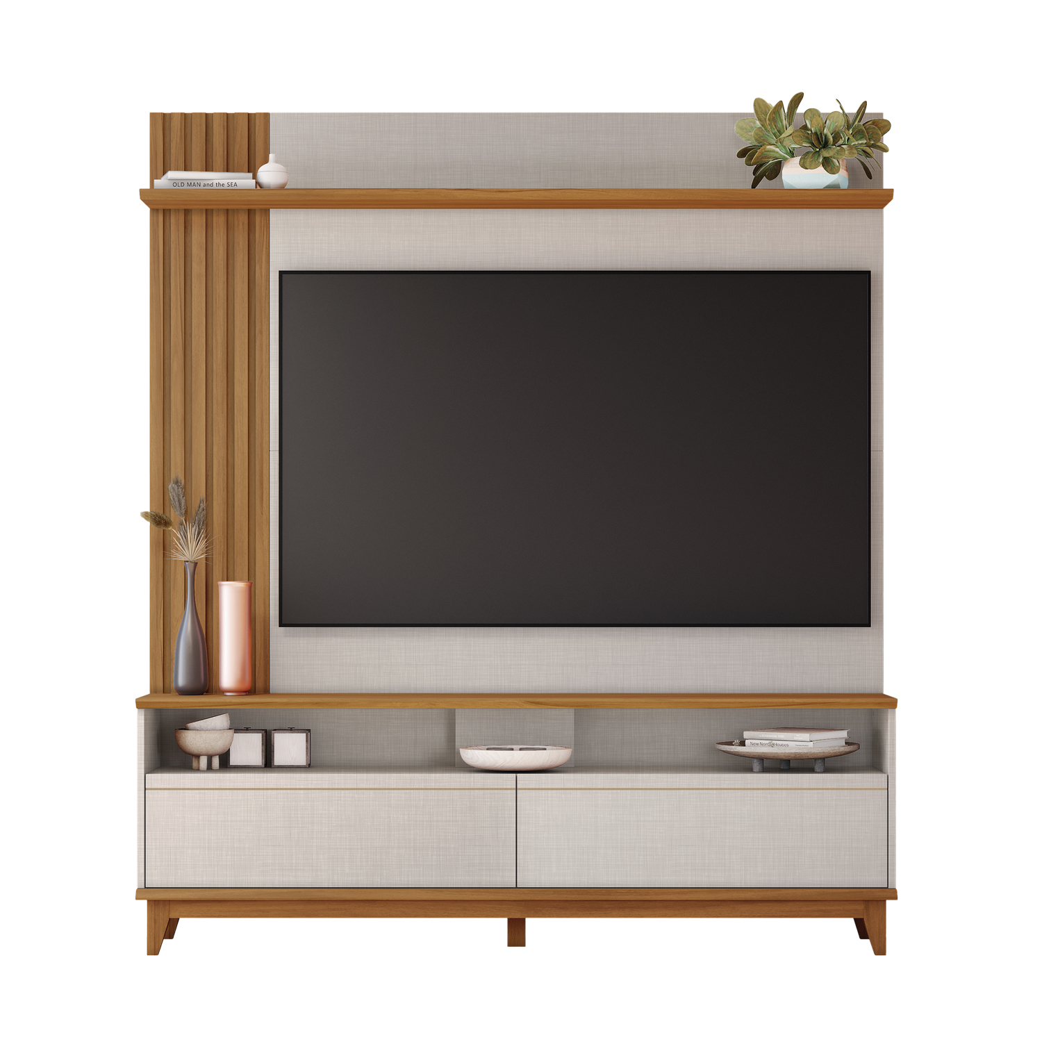 Home-theather-NT1335- off-white-freijo-trend-frontal-AbbaMuebles Home-theather-NT1335- off-white-freijo-trend-frontal-AbbaMuebles