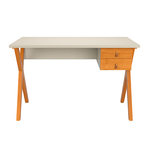 Mesa-de-Escritorio-Malta-Cinamomo-Off-White-Frontal-Abba-Muebles Mesa-de-Escritorio-Malta-Cinamomo-Off-White-Frontal-Abba-Muebles