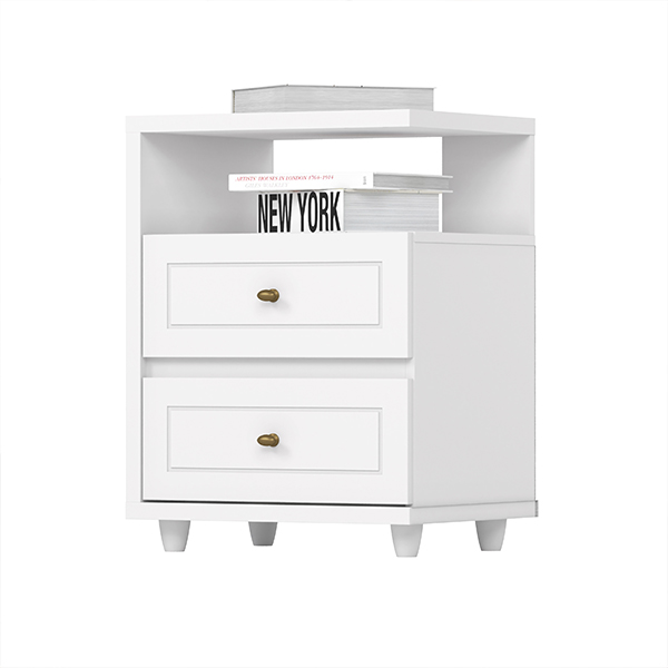 Mesa-de-Luz-Americana-D21-Blanco-Inclinado-Abba-Muebles Mesa-de-Luz-Americana-D21-Blanco-Inclinado-Abba-Muebles