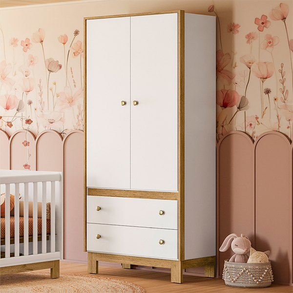 ROPERO-2-PUERTAS-2-CAJONES-FLORA-5055-AMBIENTE-BLANCO-ABBA-MUEBLES