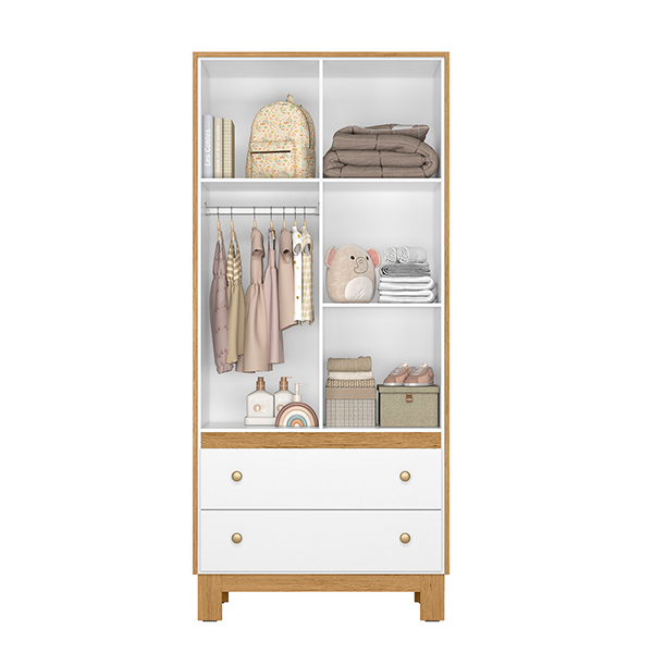 ROPERO-2-PUERTAS-2-CAJONES-FLORA-5055-INTERNO-BLANCO-ABBA-MUEBLES ROPERO-2-PUERTAS-2-CAJONES-FLORA-5055-INTERNO-BLANCO-ABBA-MUEBLES