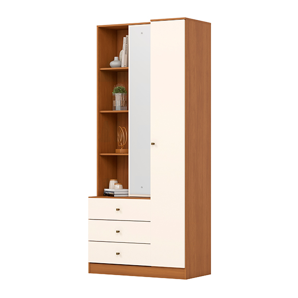 ROPERO-2P-CON-ESPEJO-DOHA-D332-CINAMOMO-OFF-WHITE-INCLINADO-ABBA-MUEBLES ROPERO-2P-CON-ESPEJO-DOHA-D332-CINAMOMO-OFF-WHITE-INCLINADO-ABBA-MUEBLES