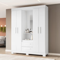 ROPERO 4P NT6055-BC ROSA FLEX- AMBIENTE-ABBA MUEBLES (2)